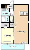 愛知県名古屋市守山区四軒家１丁目（賃貸マンション1LDK・1階・44.73㎡） その2