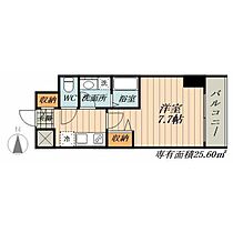 愛知県名古屋市西区香呑町６丁目（賃貸マンション1K・3階・25.60㎡） その2