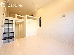 ハーモニーテラス茶屋坂通 201 2階1Kのリビング/ダイニング