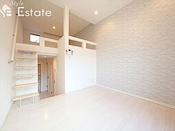 名古屋市営鶴舞線 庄内通駅 徒歩5分の賃貸アパート 1階1Kのリビング/ダイニング