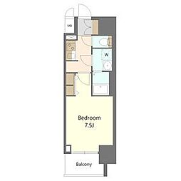 S-RESIDENCE庄内通駅前curere(クラーレ) 1Kの間取図画像