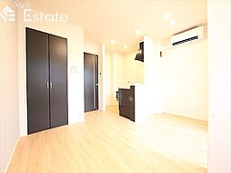 名古屋市営鶴舞線 上小田井駅 徒歩14分の賃貸アパート 2階1LDKのリビング/ダイニング