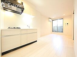 名古屋市営鶴舞線 上小田井駅 徒歩7分の賃貸アパート 3階2LDKのリビング/ダイニング