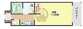 大阪府大阪市西区九条南2丁目（賃貸マンション1K・5階・24.30㎡） その2