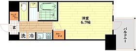 大阪府大阪市浪速区日本橋東1丁目（賃貸マンション1K・7階・22.23㎡） その2