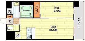 大阪府大阪市西区本田2丁目（賃貸マンション1LDK・2階・42.48㎡） その2