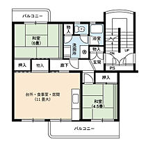 4階 / 2LDK / 56.81㎡