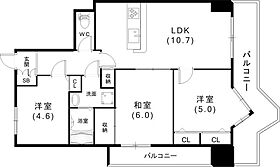 シーガルパレス元町 403 ｜ 兵庫県神戸市中央区花隈町3-17（賃貸マンション3LDK・4階・61.10㎡） その2