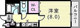 セントマルク神戸 302 ｜ 兵庫県神戸市中央区楠町5丁目1-8（賃貸マンション1K・3階・26.24㎡） その2