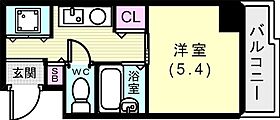 ソレイユ・ド元町 802 ｜ 兵庫県神戸市中央区北長狭通5丁目1-7（賃貸マンション1K・8階・23.00㎡） その2