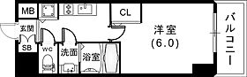 エスリードレジデンスグラン神戸三宮シティ 403 ｜ 兵庫県神戸市中央区加納町3丁目4-17（賃貸マンション1K・4階・21.83㎡） その2