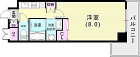 マリンシティ三宮  ｜ 兵庫県神戸市中央区御幸通2丁目2-14（賃貸マンション1K・8階・28.61㎡） その2