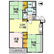 イーストヒルズ平野 204 ｜ 兵庫県神戸市兵庫区平野町天王谷東服山170-2（賃貸アパート3LDK・2階・65.17㎡） その2