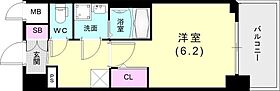 アドバンス神戸マーレ 902 ｜ 兵庫県神戸市兵庫区鍛冶屋町1丁目2-14（賃貸マンション1K・8階・21.66㎡） その2