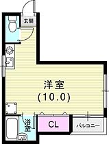 佑貴ビル阪急六甲  ｜ 兵庫県神戸市灘区篠原本町1丁目7-21（賃貸マンション1R・2階・25.91㎡） その2