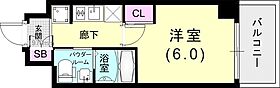 エステムプラザ神戸西IVインフィニティ 805 ｜ 兵庫県神戸市兵庫区西柳原町4-12（賃貸マンション1K・3階・20.62㎡） その2