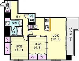 L・Isobe三宮  ｜ 兵庫県神戸市中央区磯辺通1丁目1-31（賃貸マンション2LDK・9階・66.70㎡） その2