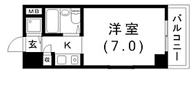 ハーバーヒル大倉山 403 ｜ 兵庫県神戸市中央区楠町6丁目13-7（賃貸マンション1K・4階・18.90㎡） その2