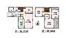 間取り：全居室収納付きで便利です。