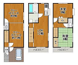 加美正覚寺4丁目　中古戸建 4LDKの間取り