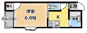 オアシス大池  ｜ 大阪府門真市大池町（賃貸マンション1K・4階・23.00㎡） その2