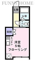 東京都世田谷区三軒茶屋1丁目（賃貸アパート1K・1階・17.57㎡） その2