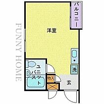 東京都世田谷区宮坂1丁目（賃貸マンション1R・3階・16.31㎡） その2