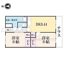 スウィートテラス 103 ｜ 京都府舞鶴市清道新町（賃貸アパート2LDK・1階・55.51㎡） その2