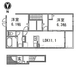 山陰本線 園部駅 徒歩21分