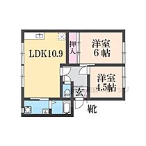 フレグランス　メイビーA棟 101 ｜ 兵庫県豊岡市庄境（賃貸アパート2LDK・1階・47.87㎡） その2