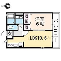 ラフィネマツヤマ 203 ｜ 京都府亀岡市大井町小金岐２丁目（賃貸アパート1LDK・2階・40.33㎡） その2