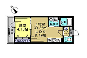 グランパラディソ 104 ｜ 千葉県柏市豊四季（賃貸アパート1LDK・1階・30.32㎡） その2