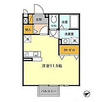 メルベーユ  ｜ 千葉県松戸市稔台8丁目（賃貸アパート1R・2階・32.37㎡） その2