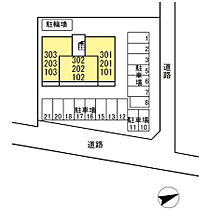 プランドール A  ｜ 千葉県松戸市松戸新田（賃貸アパート2LDK・3階・56.67㎡） その3