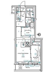 間取図画像 1SLDK
