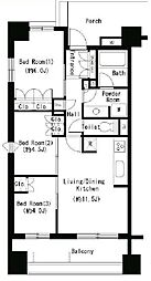 間取図画像 3LDK