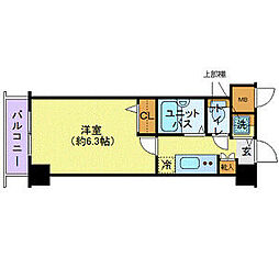 フェニックス椎名町 1Kの間取図画像