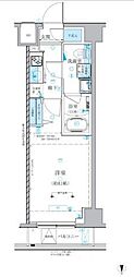 ベルシード池袋本町 1Kの間取図画像