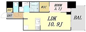 大阪府大阪市西区南堀江2丁目（賃貸マンション1LDK・3階・38.51㎡） その2