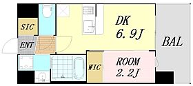 セレニテ十三ミラク  ｜ 大阪府大阪市淀川区十三本町2丁目（賃貸マンション1DK・9階・25.44㎡） その2