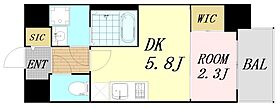 セレニテ江坂グランデ  ｜ 大阪府吹田市江坂町2丁目（賃貸マンション1DK・8階・24.99㎡） その2