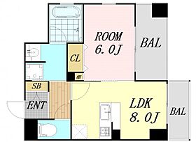 CityLife本町西L‘avenir  ｜ 大阪府大阪市西区立売堀2丁目（賃貸マンション1LDK・4階・36.40㎡） その2