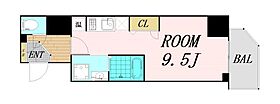 ベルエ難波西  ｜ 大阪府大阪市浪速区幸町3丁目（賃貸マンション1R・7階・26.04㎡） その2