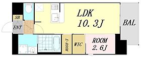 セレニテフラン本町  ｜ 大阪府大阪市中央区久太郎町2丁目（賃貸マンション1LDK・9階・33.97㎡） その2