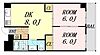 江坂グランドハイツ北7階6.0万円