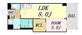 セレニテ谷九プリエ  ｜ 大阪府大阪市天王寺区生玉前町（賃貸マンション1LDK・4階・28.87㎡） その2