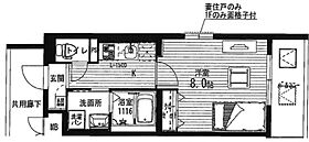 兵庫県姫路市飾磨区城南町1丁目（賃貸マンション1K・5階・27.52㎡） その2