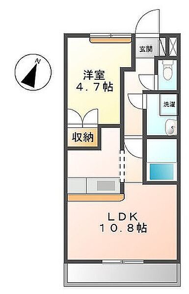 兵庫県明石市大久保町西脇(賃貸アパート1LDK・1階・36.25㎡)の写真 その2