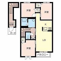 兵庫県揖保郡太子町立岡（賃貸アパート3LDK・2階・75.32㎡） その2