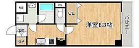 兵庫県神戸市東灘区深江北町3丁目（賃貸マンション1K・4階・27.44㎡） その2